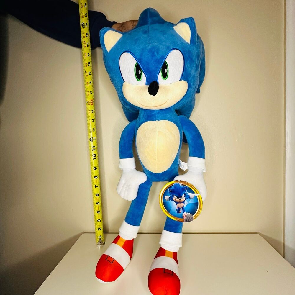 NWT LARGE 25” Sonic the Hedgehog Movie 2